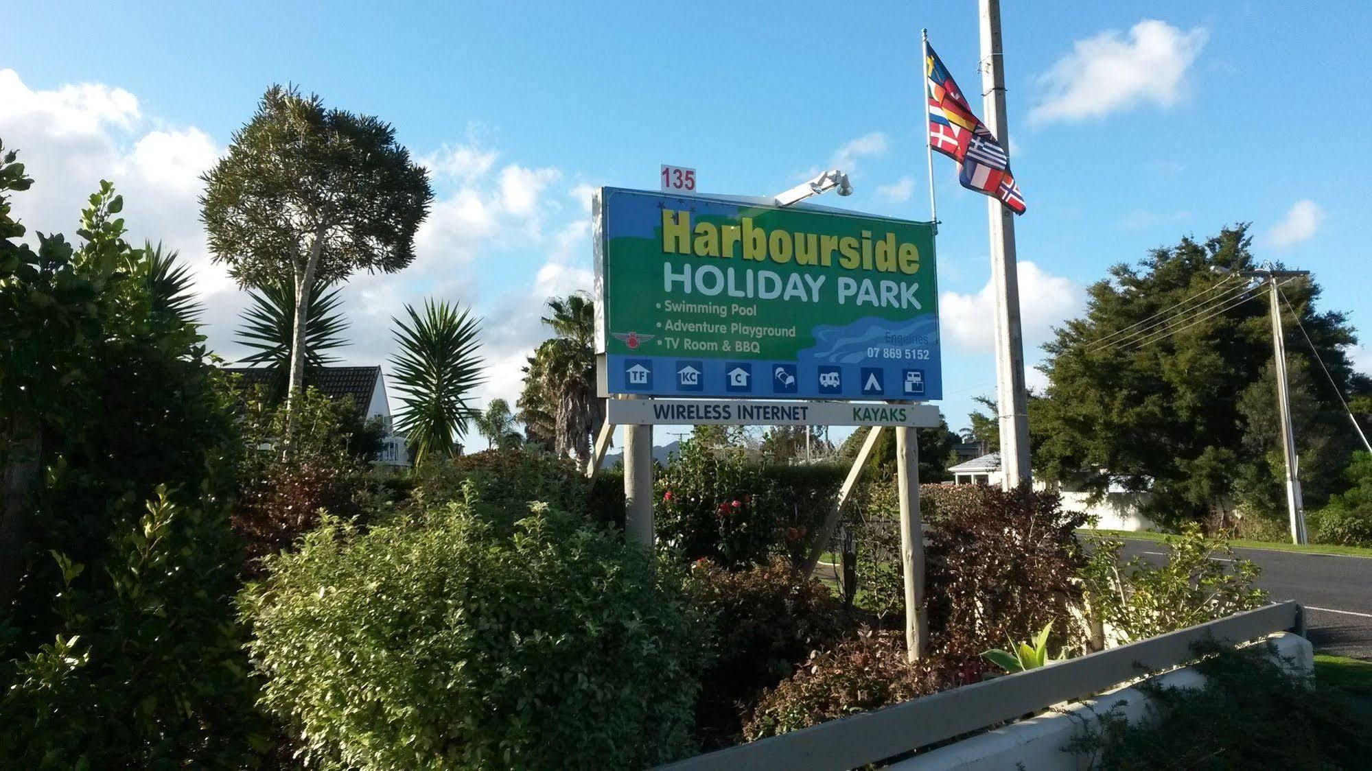 Harbourside Holiday Park Whitianga Exterior foto